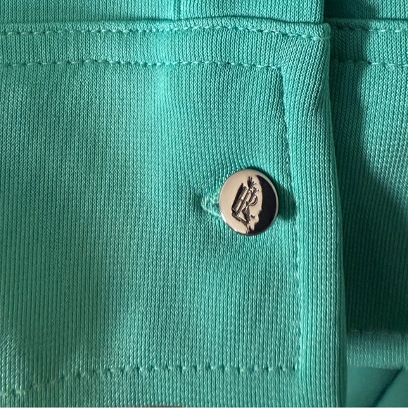 Ralph Lauren Turquoise Long Sleeve Plus sizeShirt Wrap Dress- NWT- size 22 - Picture 11 of 13